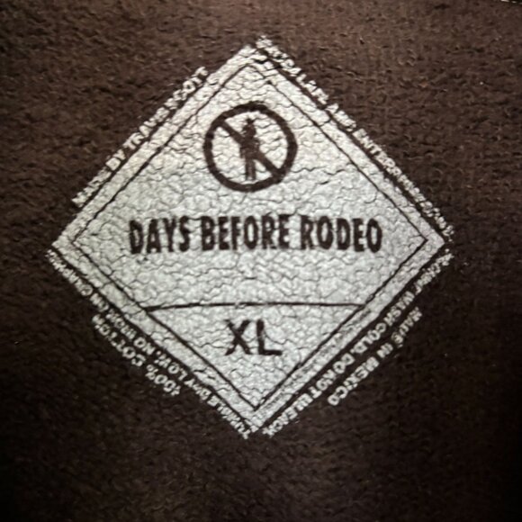 Travis Scott ATL Rodeo Days Before Rodeo Hip Hop Hoodie XL - Picture 4 of 4